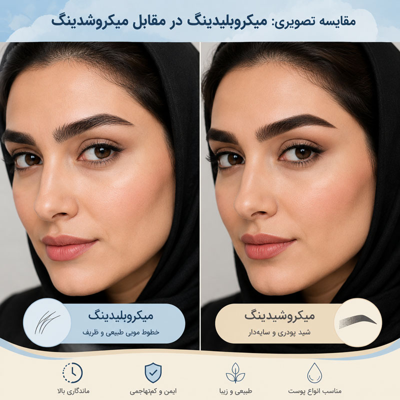 تفاوت میکروبلیدینگ و میکروشیدینگ