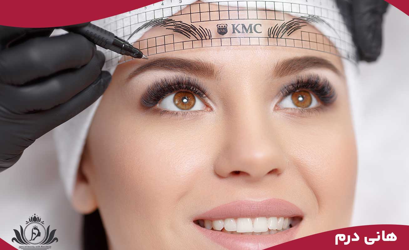استفاده از هاشور برای اصلاح و ترمیم ابروهای آسیب دیده