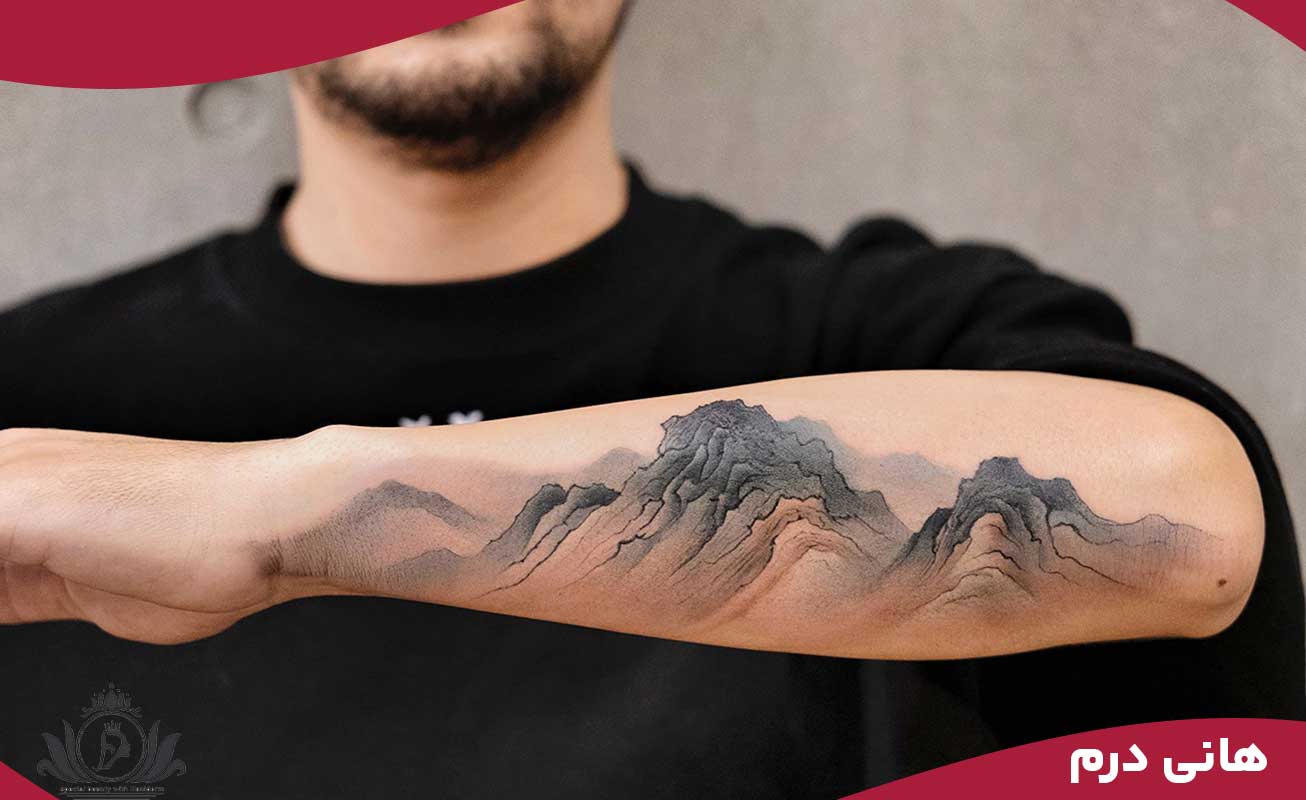 انتخاب رنگ مناسب برای تاتو بدن